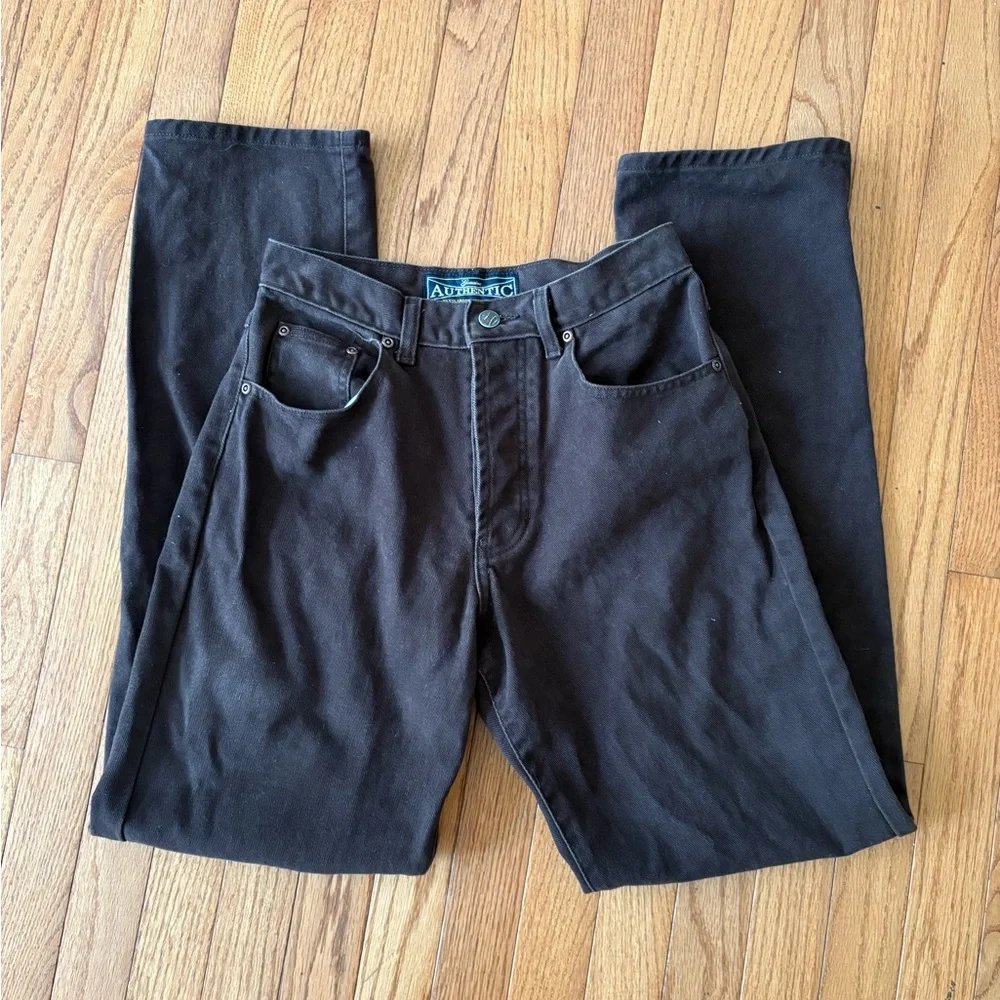 NWOT Vintage Paris Sport Club Denim Women’s Classic Brown Riding Pants - Picture 4 of 13